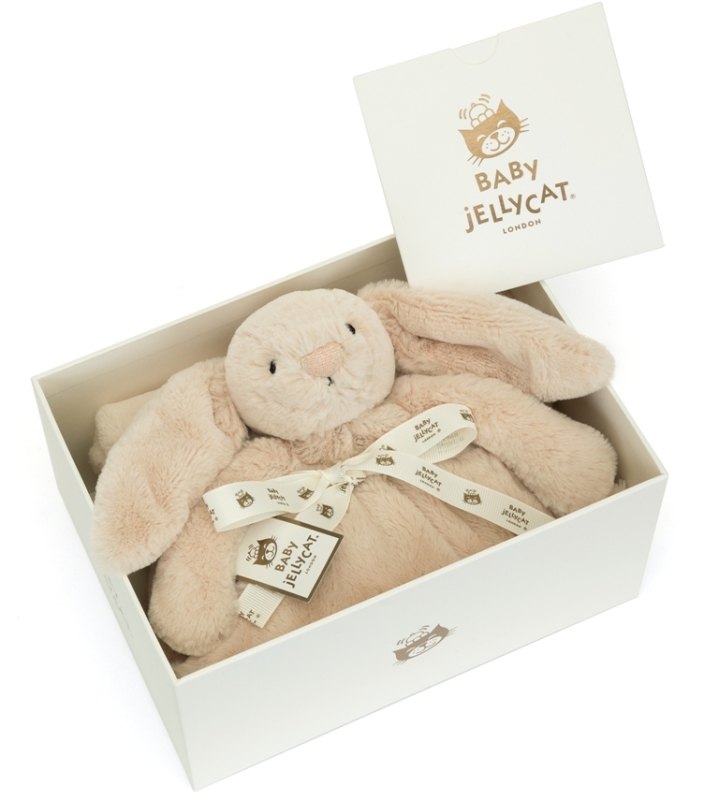 Baby Jellycat Doudou couverture lapin willow bashful luxe