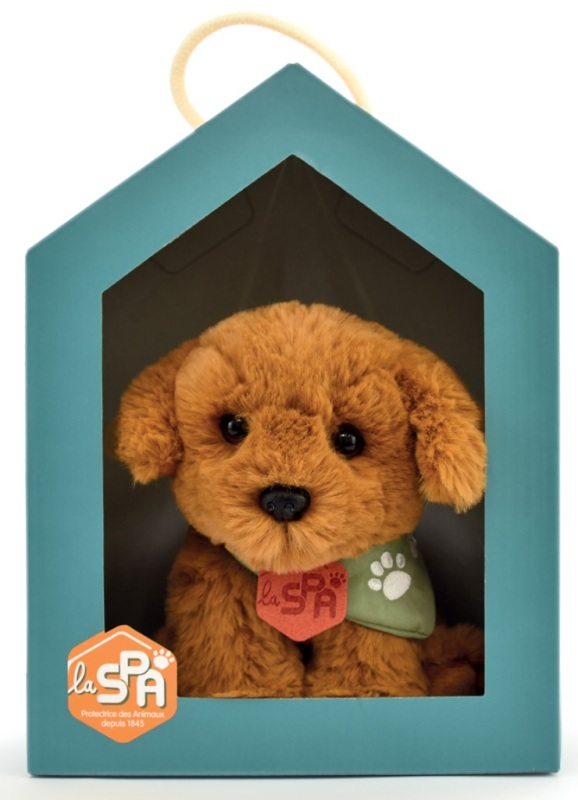 Ancien Ours En Peluche – Style Chien Bicolore, Mohair, Années 30