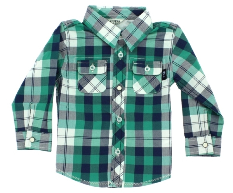 Chemise verte à carreaux - Tex - Chemises | Mon Petit Doudou