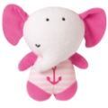 Jemini Peluche Eléphant Marin Rose Luminou  - 20 cm