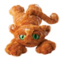 Manhattan Toy Peluche Chat Lavish Lanky Cats Ginger