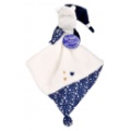 Doudou Hippo avec mouchoir Marine Phosphorescent Babynat
