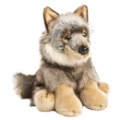 Peluche Loup Assis Anima