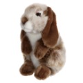 Gipsy Peluche Lapin Bélier Marron - 18 cm