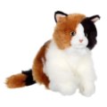 Gipsy Peluche Chat  Tricolore Mimiz - 28 cm