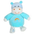 Gipsy Peluche Musicale Hippopotame Rainbow - 20 cm