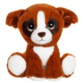 Gipsy Peluche Chien Marron Puppy Eyes Pets - 22 cm