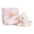 Doudou et Compagnie Peluche Lapin Bonbon Rose - 20 cm