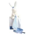 Doudou et Compagnie Peluche Pantin Mouchoir Lapin Matelot Poudre de Perlidoudou