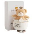 Doudou et Compagnie Peluche Musicale Ours Petit Roi Poudre de Perlidoudou