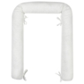 Coussin Traversin Décoratif Susie et Bonnie Blanc Nattou