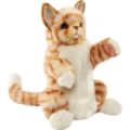 Hansa Peluche Marionnette Chat Roux