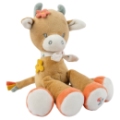 Nattou Peluche Mini Vache Mila Hochet - 20 cm