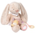 Peluche Activités Lapin Pomme Nattou