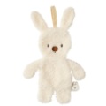 Doudou Mini Attache Tétine Lapin Teddy Crème Nattou