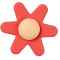 Spinner Fleur Rose Nattou