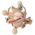 Anneau de dentition avec Hochet Galaxy Beige Silicone Nattou