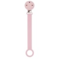 Attache Tétine Silicone Rose