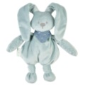 Nattou Peluche Lapin Vert de Gris Lapidou Phosphorescent