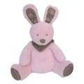 Peluche Lapin Rose My Friend - 28 cm Nicotoy