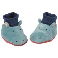 Moulin Roty Chaussons Hippopotame Les Papoum