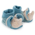 Moulin Roty Chaussons Eléphant Bergamotte Sous mon Baobab