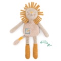 Moulin Roty Peluche Hochet Lion Paprika Sous mon Baobab - 30 cm