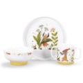 Coffret Repas Porcelaine Trois Petits Lapins Moulin Roty