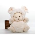 Bukowski Peluche Ours Ziggy Blanc - 15 cm