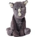 Peluche Rhino Grosbisou Gris Ptipotos Les Déglingos