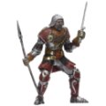 Plastoy Figurine le Chevalier Rouge