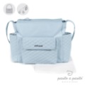 Sac à Langer Matelassé Inés Bleu Pasito A Pasito