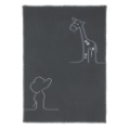 Nattou Couverture Tricot Luna et Axel - 75x100 cm