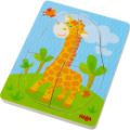 Puzzle en Bois Animaux Sauvages Haba
