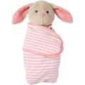 Peluche lapin et sa couverture Manhattan Toy