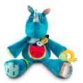 Lilliputiens Peluche Activités Rhinocéros Marius