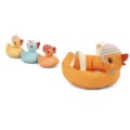 Lilliputiens Jouet de Bain Maman Canard et ses Canetons Aimantés