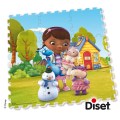 Diset Tapis Puzzle en Mousse Docteur la Peluche