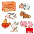 Goula 6 Puzzles la Ferme de Carla