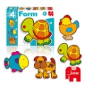 Diset Puzzle Form Baby Tortue