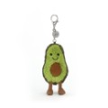 Jellycat Peluche Porte-Clés Avocat Amuseable 16 cm