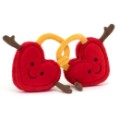 Jellycat Peluche Love Locks Val et Tina Amuseable