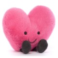 Jellycat Peluche Coeur Rose Amuseable