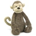 Jellycat Peluche Singe Bashful - 31 cm