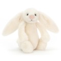 Jellycat Peluche Lapin Crème Bashful - 18 cm