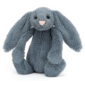 Jellycat Peluche Lapin Bashful Dusky Blue - 18 cm