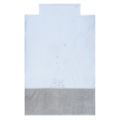 Noukies Housse de Couette Poudre Etoile Bleu - 100x140 cm