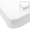 Babycalin Lot de 2 Draps Housse Blanc - 70x140 cm