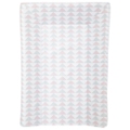 Babycalin Matelas à Langer Luxe Géométrique rose et gris - 50 x 70 cm