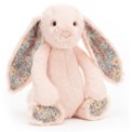 Jellycat Peluche Lapin Blush Bashful Blossom - 31 cm